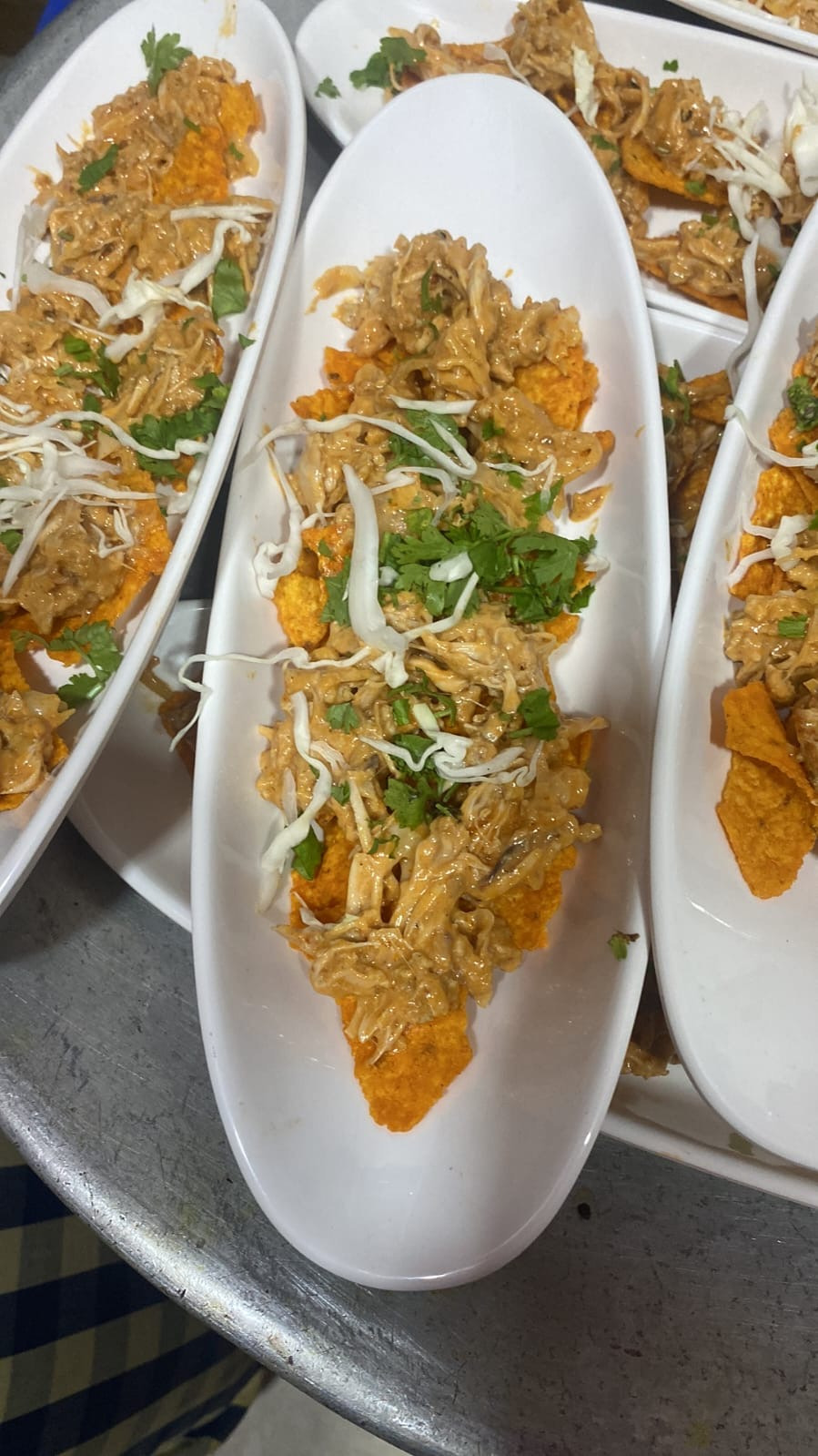 Chicken nachos salad