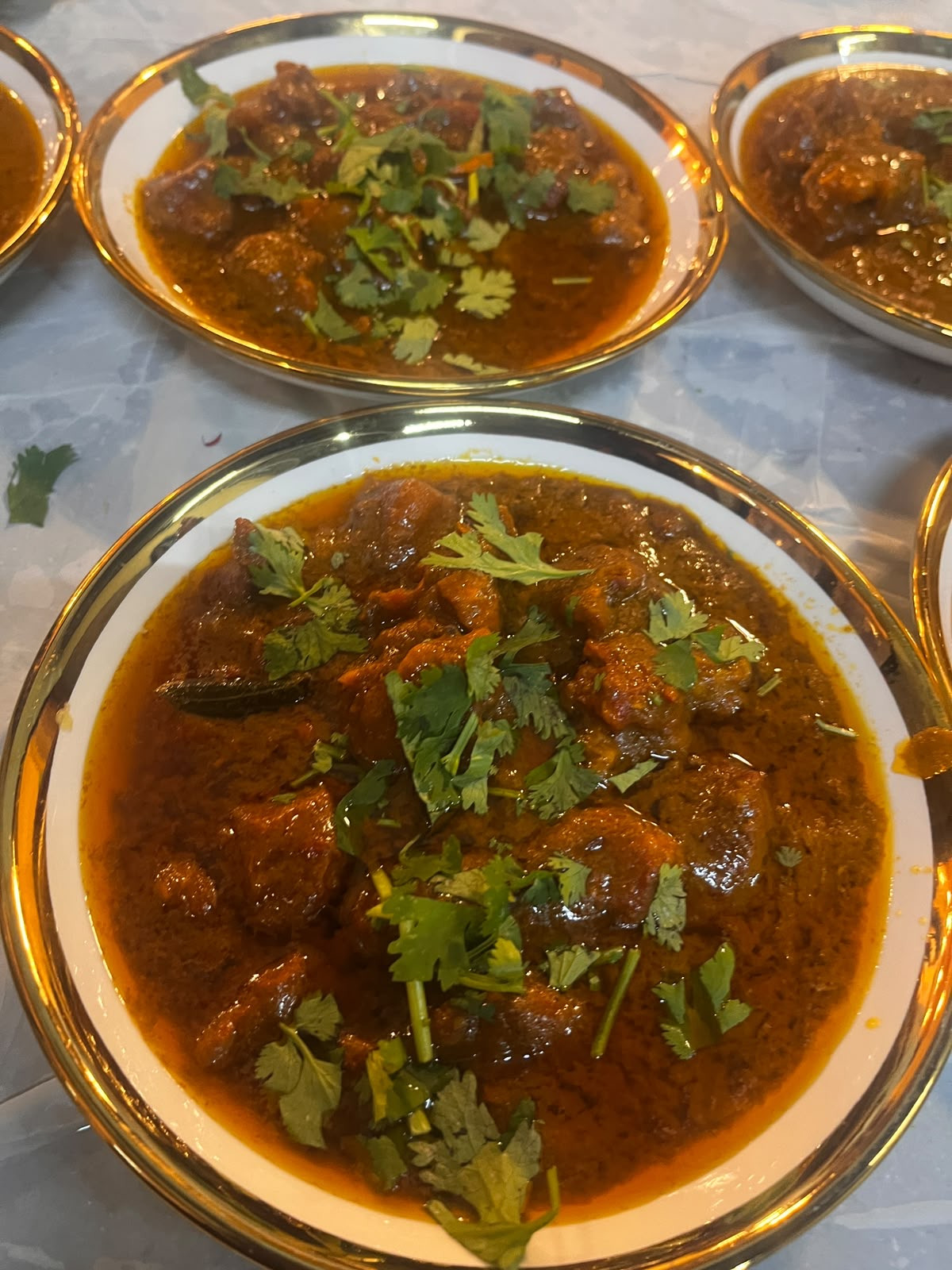 Mutton Roghan tarkari & roti