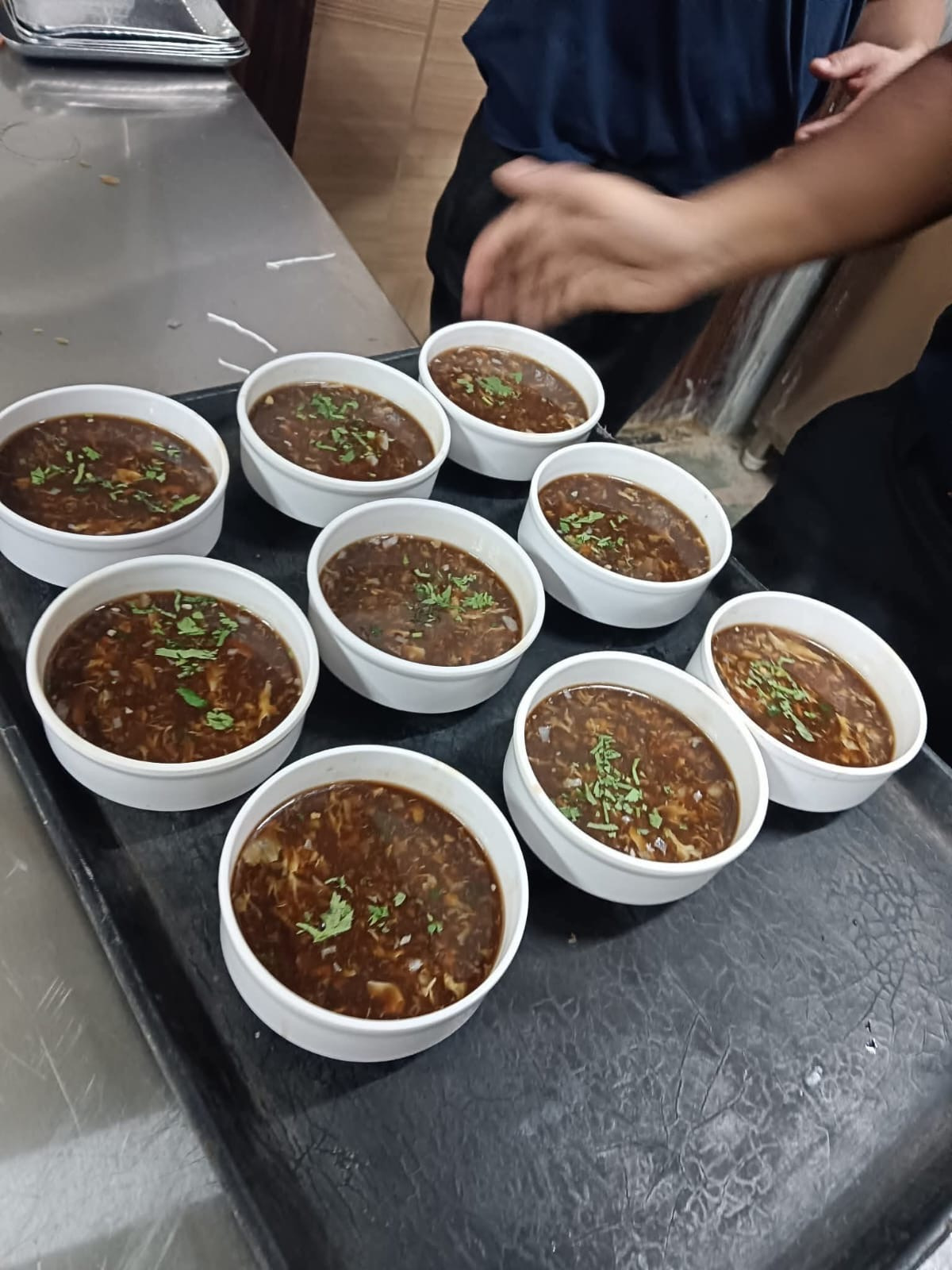 CHICKEN MANCHOW SOUP